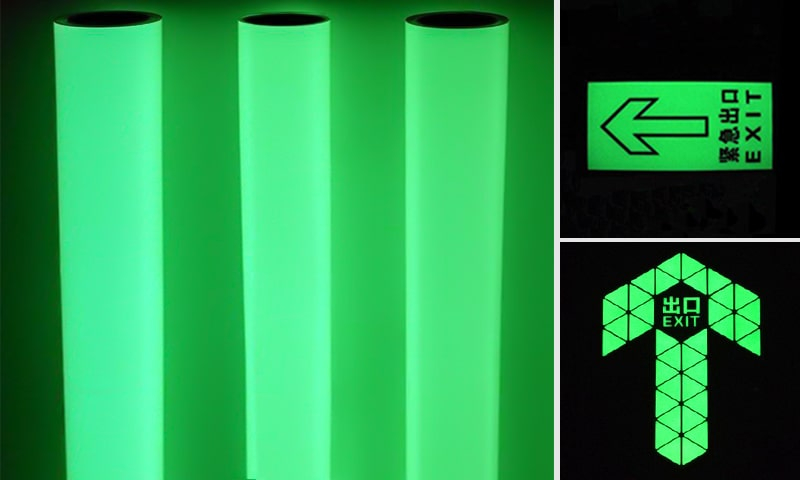 Glow In The Dark Film Luminous Self Adhesive Tape FG600