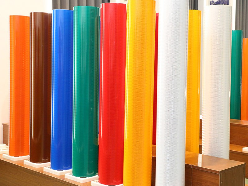 Road Safety Signs TM1900 Acrylic Type Prismatic Reflective Sheeting 
